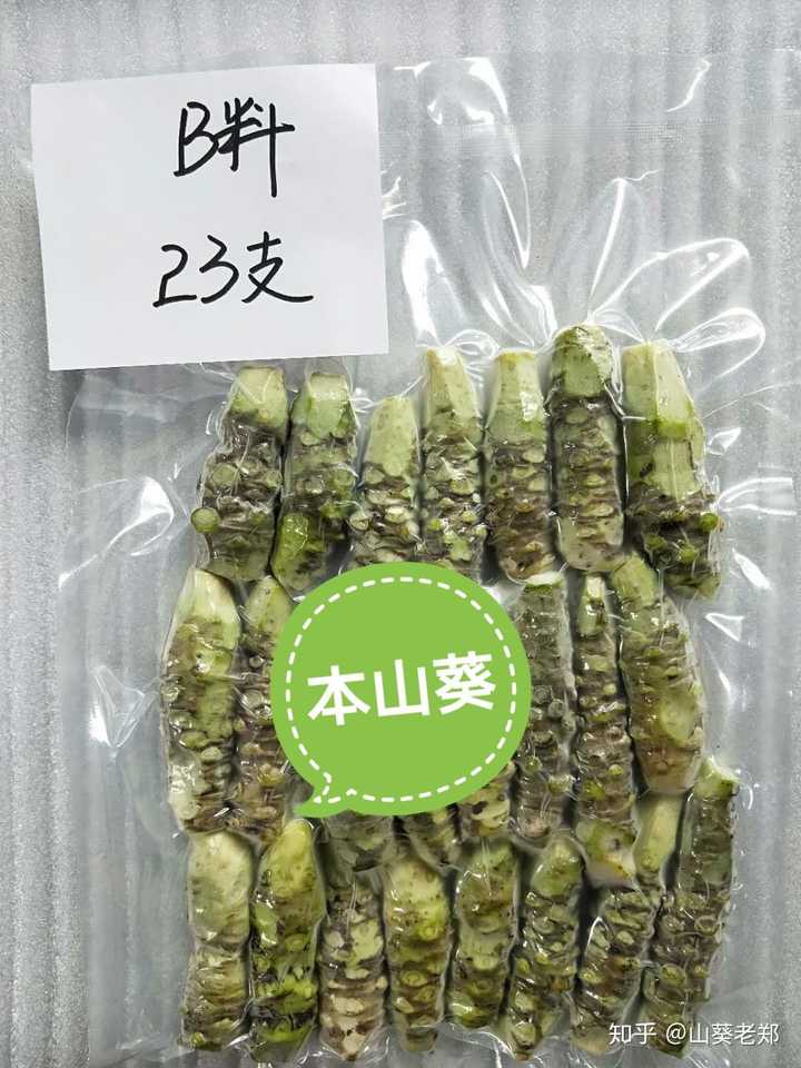 打算网上买新鲜山葵,大的好还是小的好?