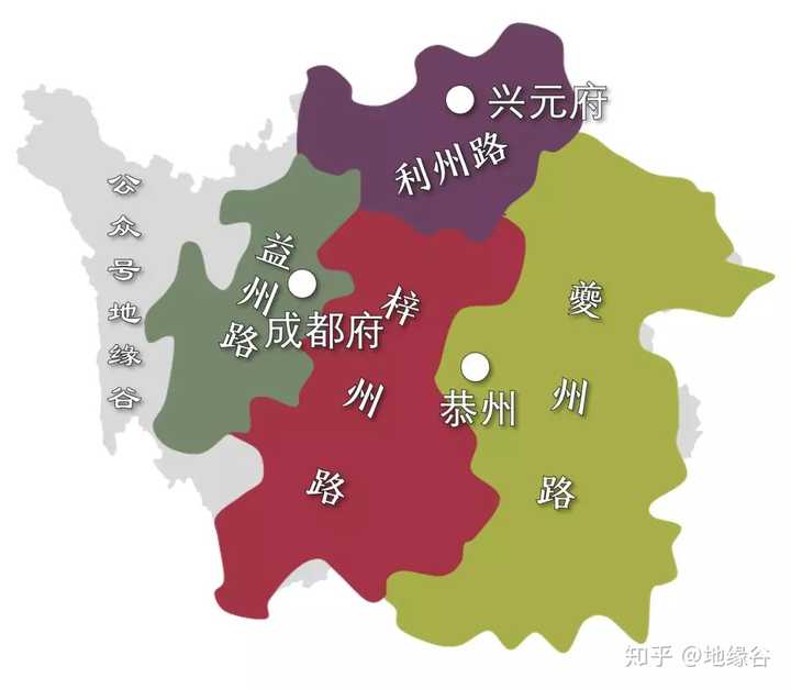 路(后更名为潼川府路),利州路和夔州路,合称为"川峡四路"(简称四川路)