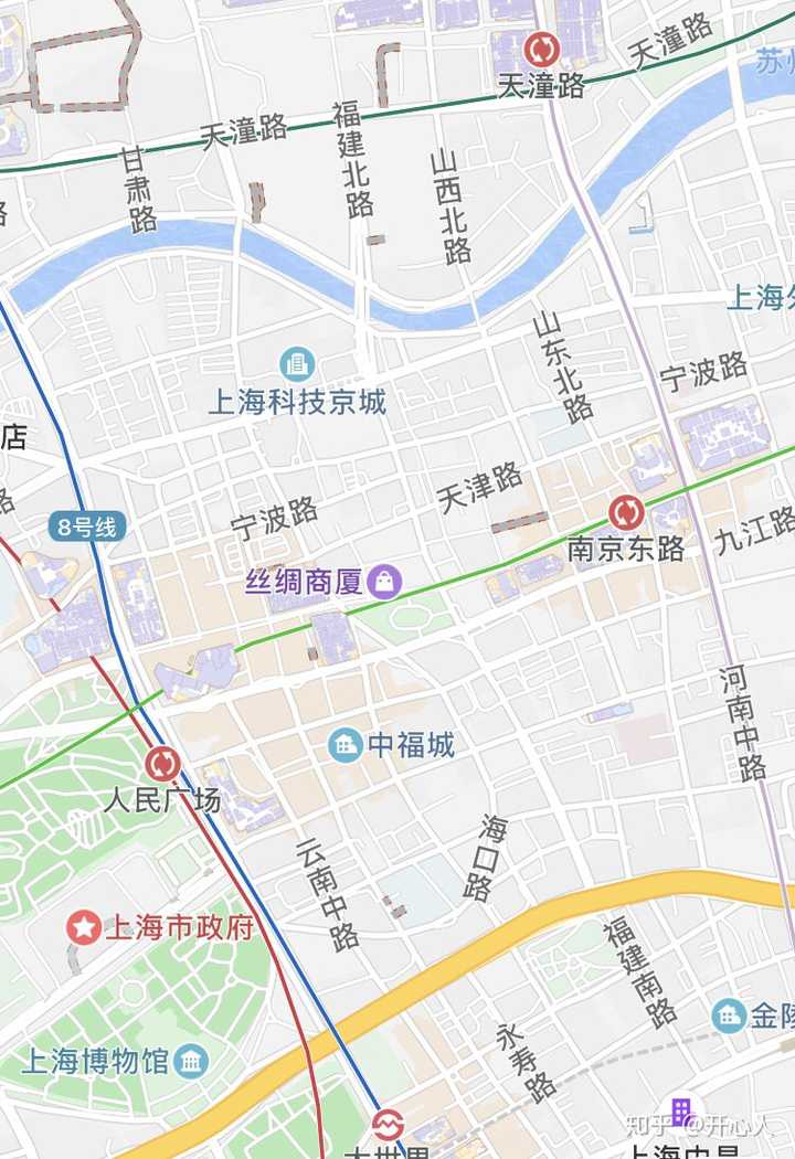 黄浦区南京东路附近