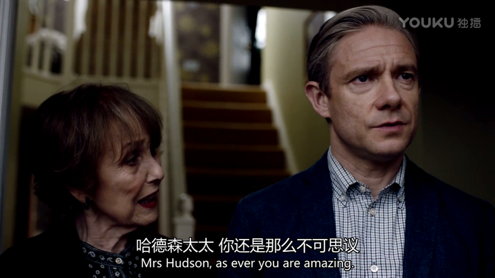 这一集让我觉得没白买这个会员 好想表白mrs hudson