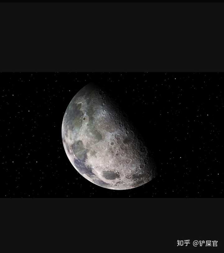 月球上坑坑洼洼的"圈圈"是被陨石,小行星,彗星砸出来的