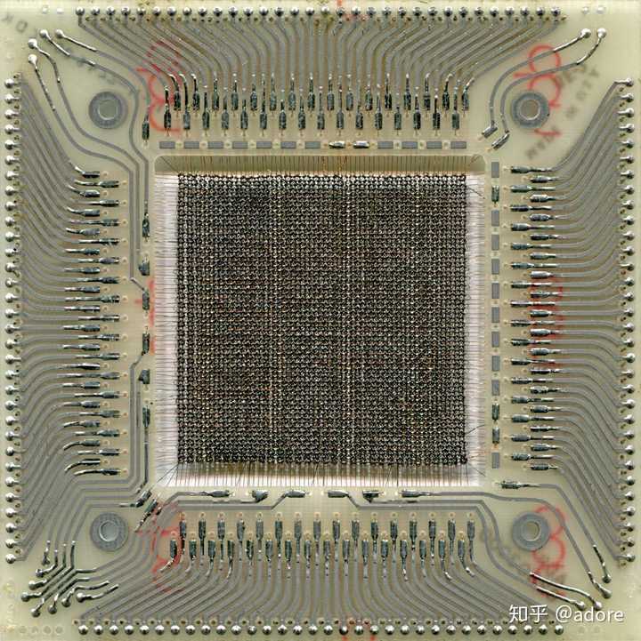 1,磁芯存储器(magnetic core memory)