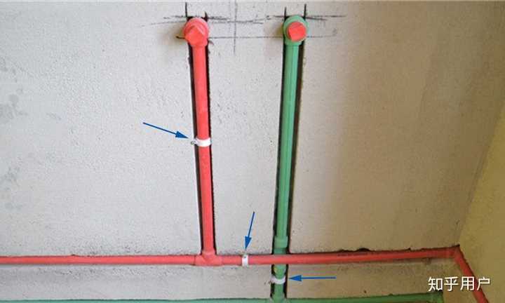5,预留接口:水管需要对外预留接口,比如淋浴器的冷热水接口,标准间距