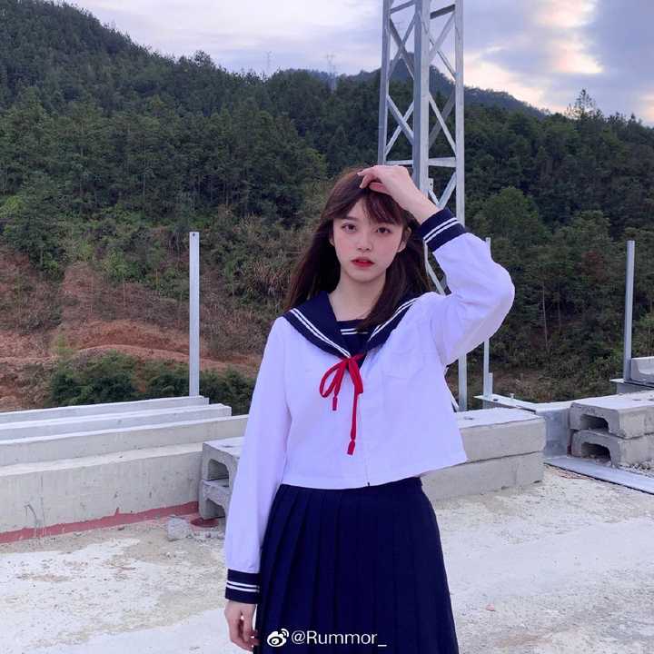 这个小姐姐高三了,也超可,爱了爱