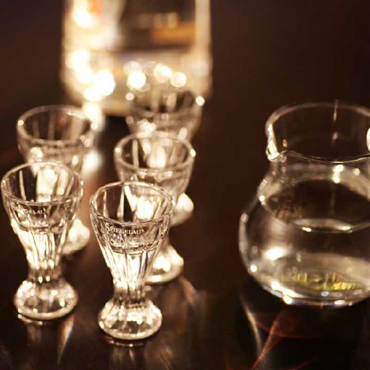 大家来谈谈喝白酒都用什么酒杯?