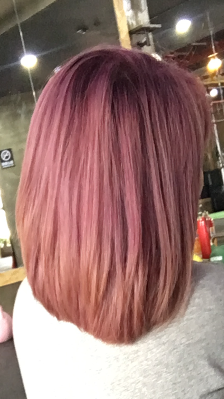 染粉色头发是种怎样的体验?