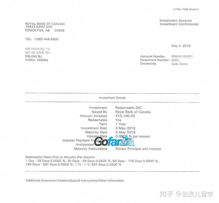 加拿大学签办理gic有什么推荐的银行吗?