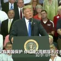 四:头像用的特朗普外加一段文字,怀疑亲美