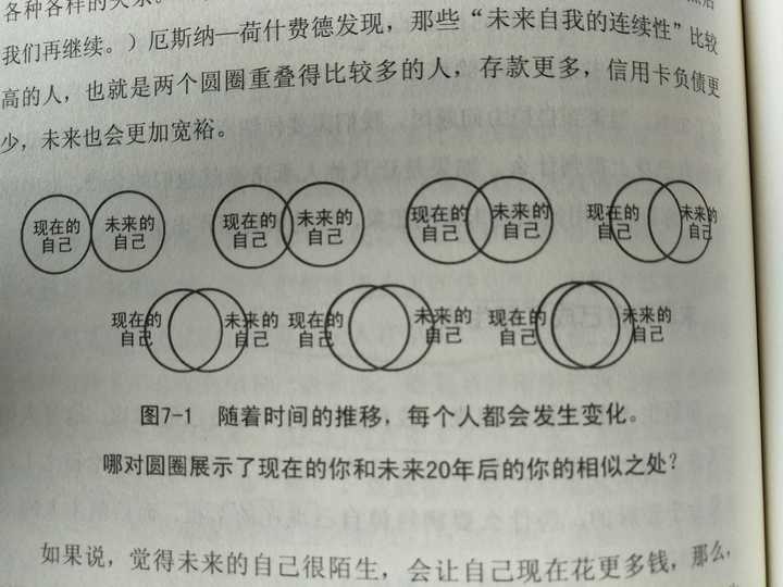 这叫做" 未来自我的连续性"