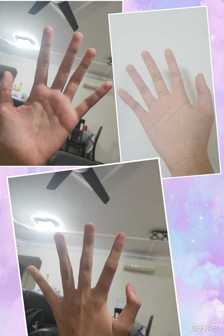 对比…… 我的手和我⑧⑧一样大…… 我14岁