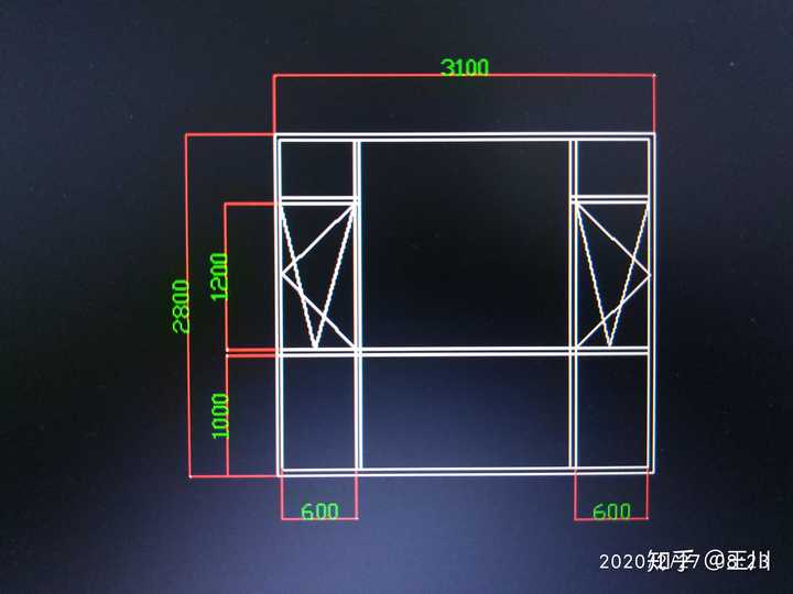 3米1宽2米8高窗户断桥铝怎么分配玻璃?