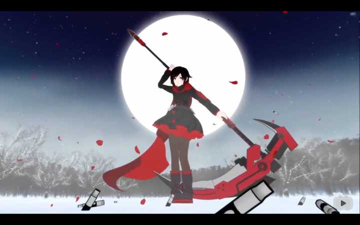 rwby 中的新月玫瑰