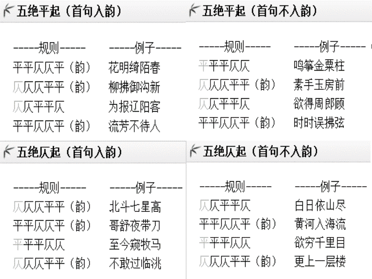 古诗词讲求平仄的道理是什么?