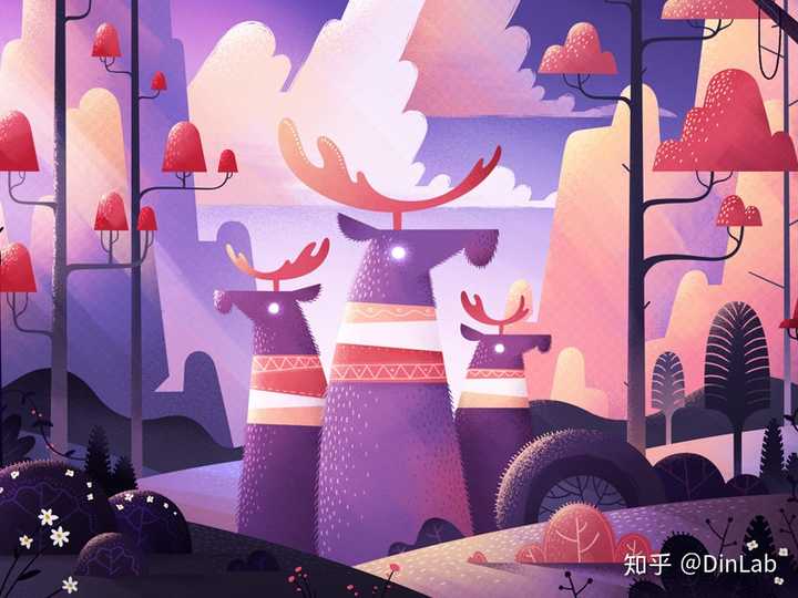 5d插画和3d插画都属于立体插画,立体插画带来的透视感和空间感,营造了