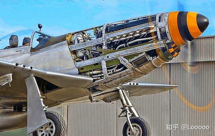 p-51野马战斗机的梅林发动机(v形12缸)