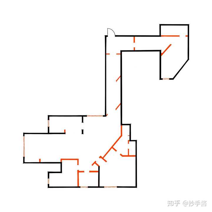 电视剧《爱情公寓 5》里胡一菲的奇葩房型可以怎么设计?