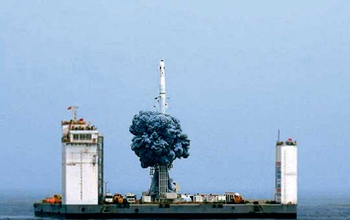 意大利「圣马科」发射场就属于固定式海上发射平台,在 20 世纪 90