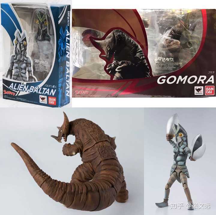 h.figuarts ultraman或s.h.figuarts kaiju,做奥特曼和怪兽可动人偶
