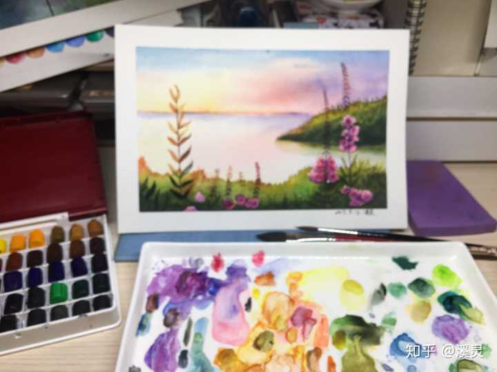 求助,新手学古风绘画,是选择马克笔好呢?还是水彩呢?