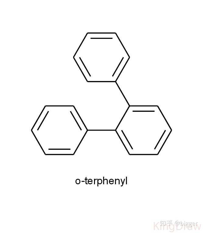 三个苯环独立连接在一起叫什么?