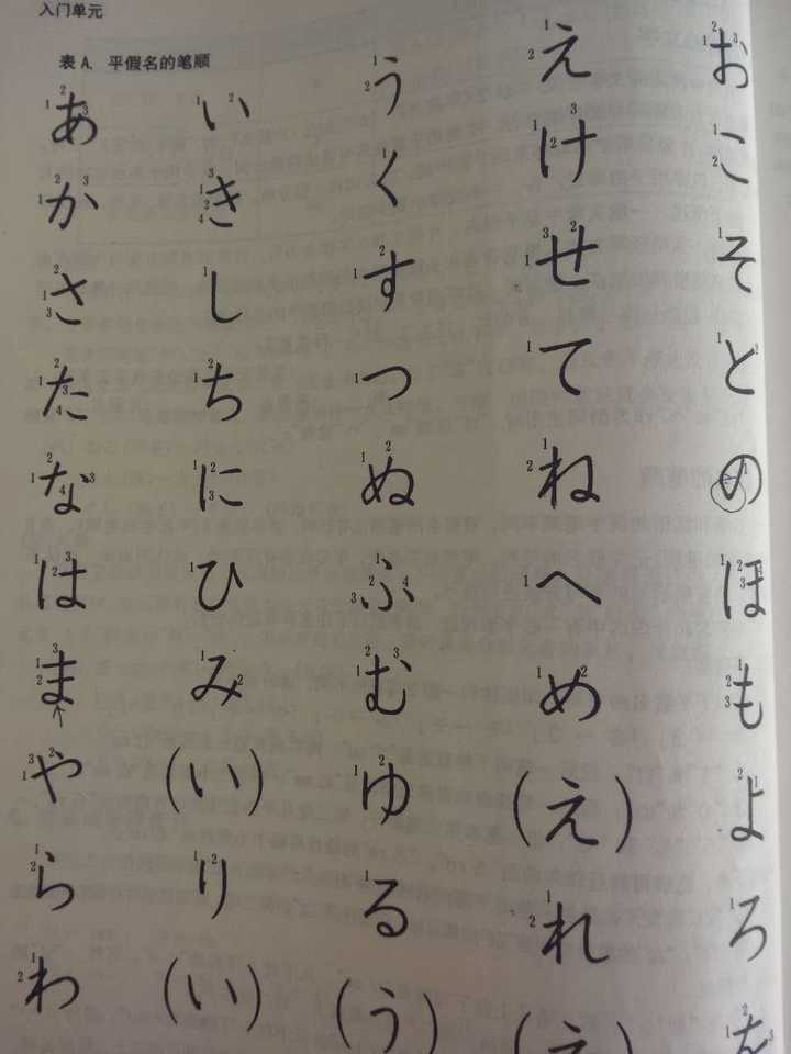 怎样写出一手好看的日文假名?