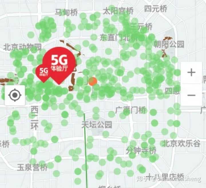 北京联通公司5g覆盖范围(截止到19年8月)