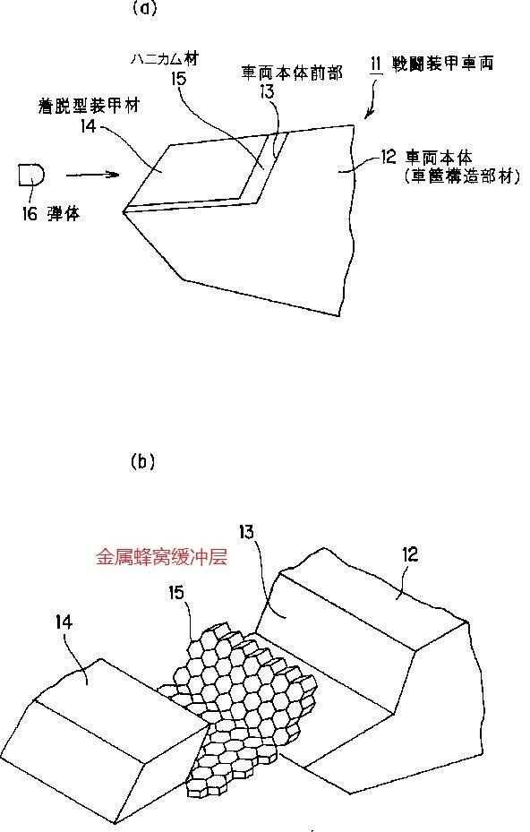 是一种用聚氨酯,碳纤维和高韧性钢约束的陶瓷复合装甲