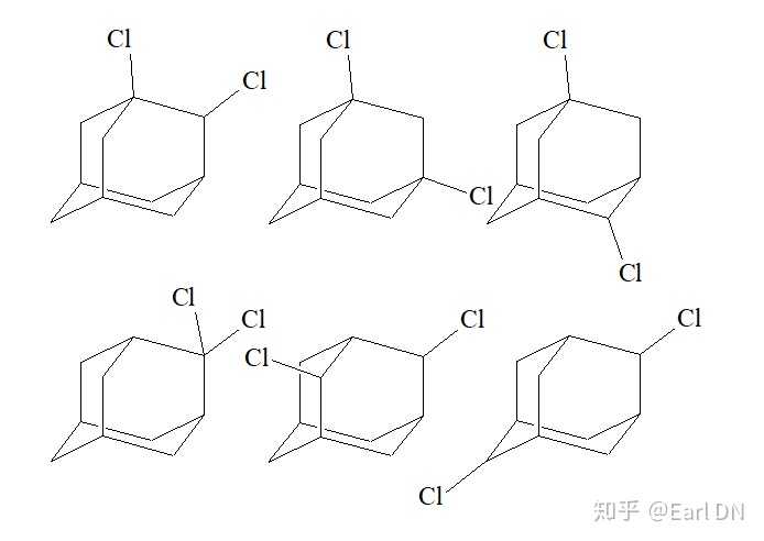 金刚烷的二氯代物有几种来