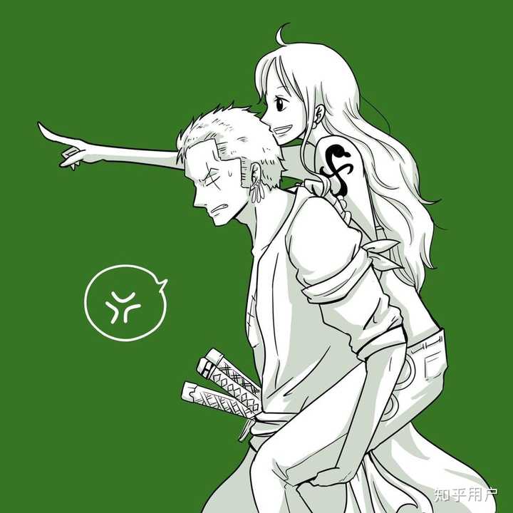 索隆娜美的有爱互动?