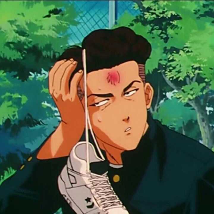 有哪些好看的蒸汽波或旧动漫的图片?