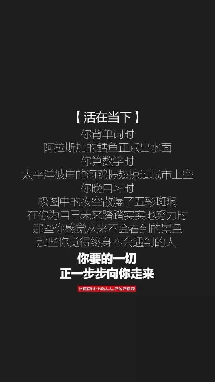 求关于努力学习/滚去学习的壁纸?