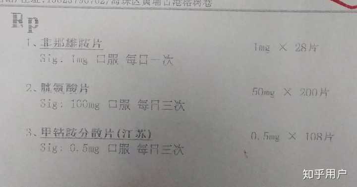 治疗脱发的处方,她开了别的药给我,不建议我再吃螺内酯了,说是吃多了