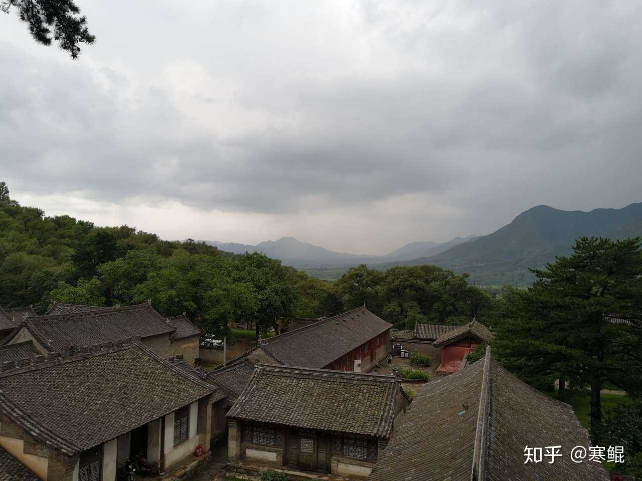 初谒佛光寺(五台县豆村镇),恰好到寺雨停,完美(〃ω)