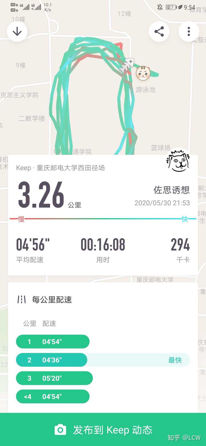 大家可以发一发keep跑步截图吗?