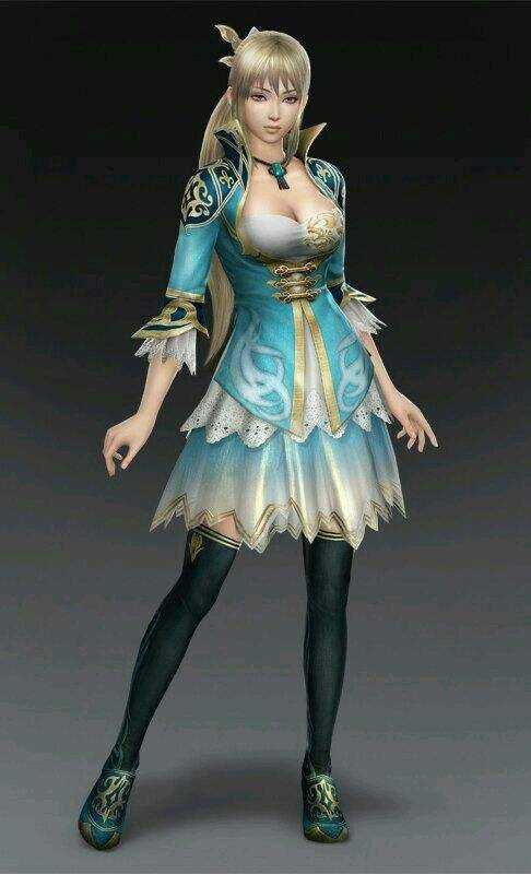 说实话,真三国无双里面的每一个妹子都是我的少年女神,捂脸