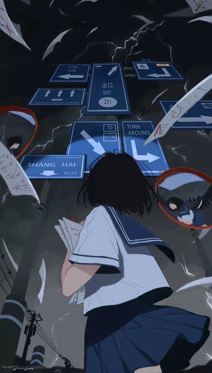 有哪些可以用的动漫二次元壁纸?
