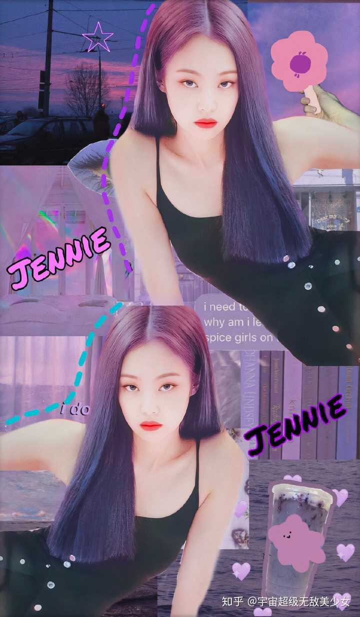 jennie哪些图可做头像和壁纸?