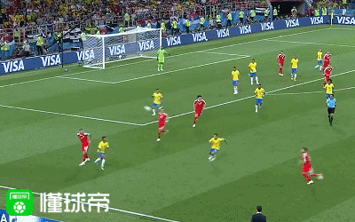 如何看待 2018 年世界杯e组小组赛巴西 2:0 战胜塞尔维亚,小组头名