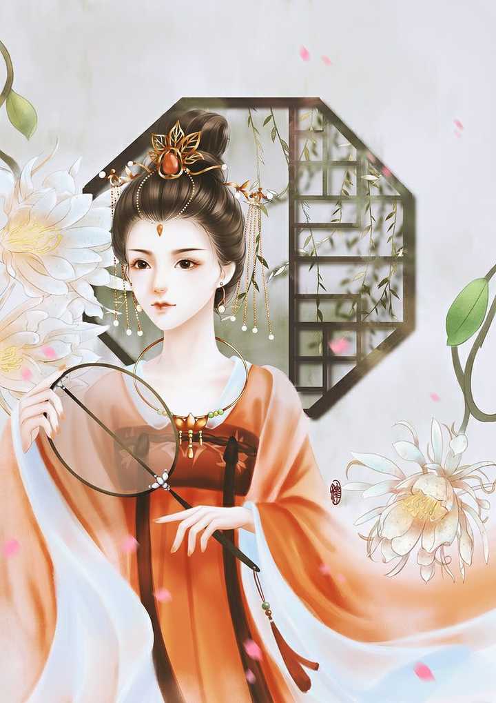 请问哪位有可以用来做壁纸好看的古代仕女图,望分享,多谢?