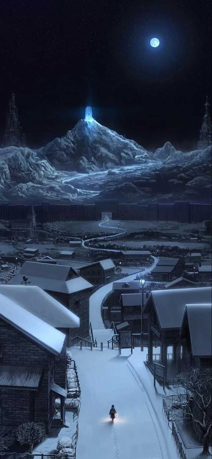 有哪些超级好看的全面屏壁纸高清?