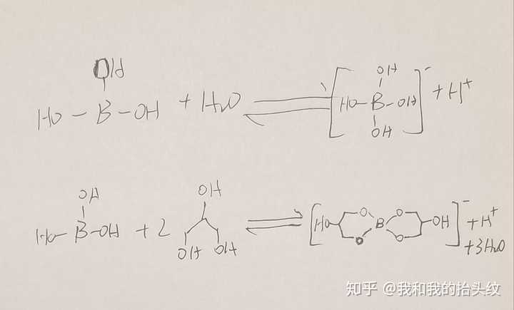 为什么硼酸是一元弱酸且其加入甘油后酸性反而增强.