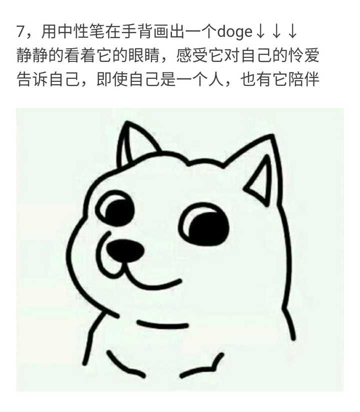 之后收到这样一条私信  "哈哈,那么问题来了,如何画好一只doge" 然后