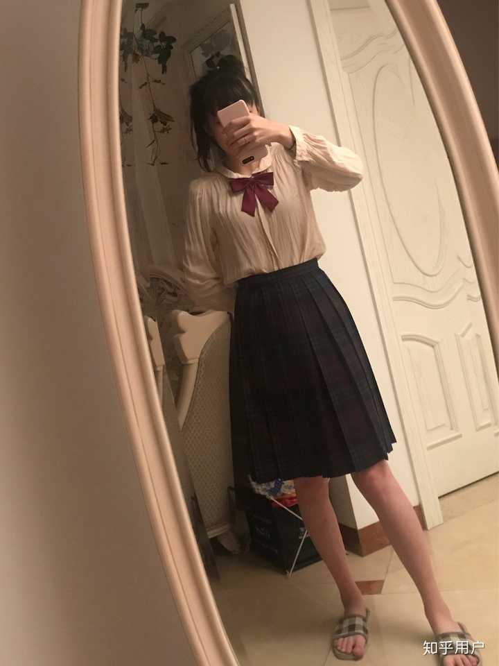 170 的女生穿jk制服好看吗?[请先读题]?