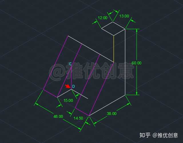 cad轴测图的角度怎么画?