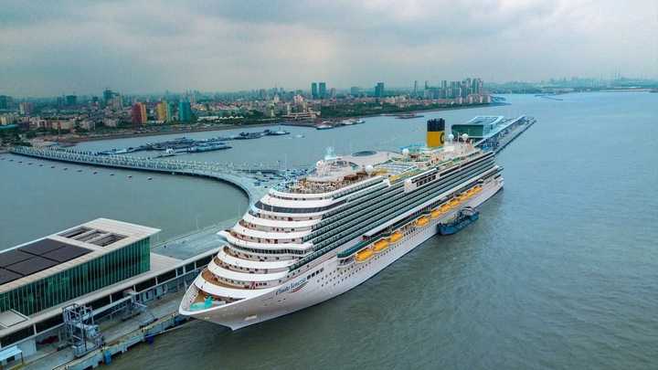 资料图:上海吴淞口国际邮轮港丨图据cruise industry news