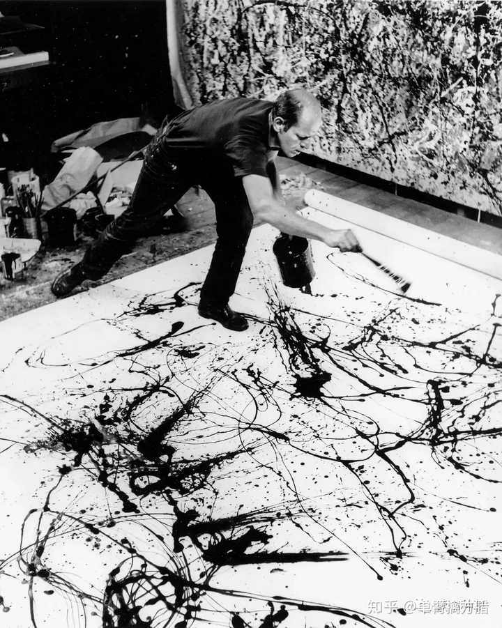 如何欣赏杰克逊·波洛克(jackson pollock)的「滴色画