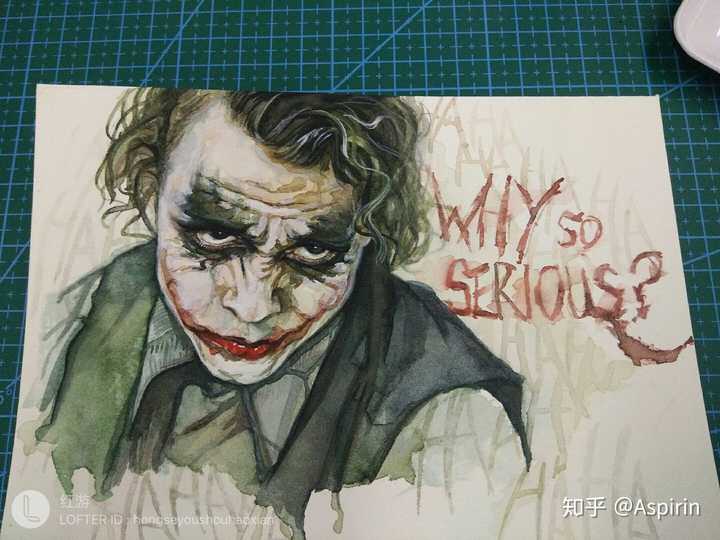 希斯莱杰的joker 神了 演技很好 颜值我也稀饭 没有电影里的存图