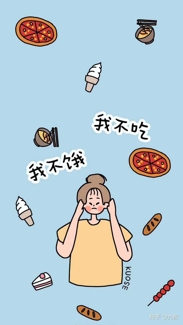有哪些督促减肥的壁纸?