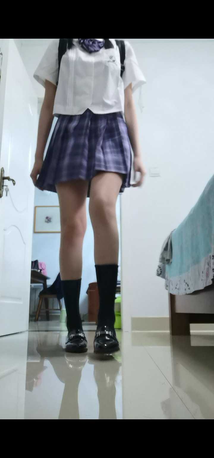 170 的女生穿jk制服好看吗[请先读题?