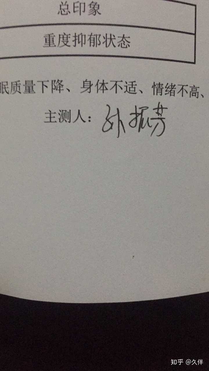 昨天确诊了重度抑郁症